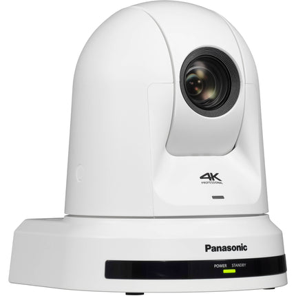 Panasonic Cámara PTZ 4K HDMI con Zoom Óptico 20x y Seguimiento Automático Blanco