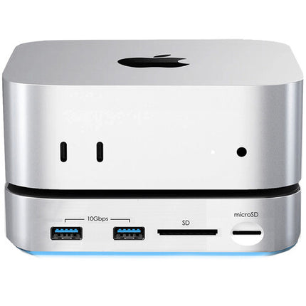 Atech Flash Technology Blackjet MiniRaiden Dock Thunderbolt 5 para Mac Mini M4 Pro 80 Gb/s 8K60