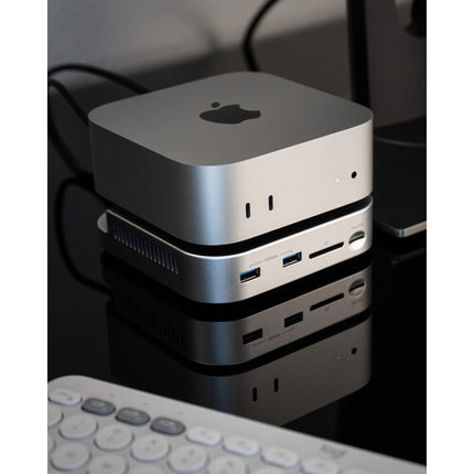 Atech Flash Technology Blackjet MiniRaiden Dock Thunderbolt 5 para Mac Mini M4 Pro 80 Gb/s 8K60