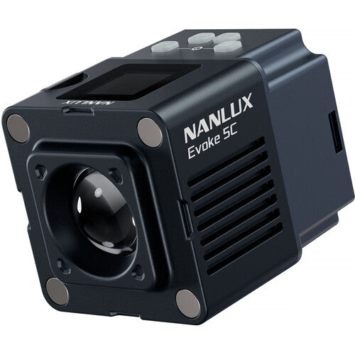 Nanlux Evoke 5C Foco LED RGB Kit con Fresnel y Batería 496 Lux
