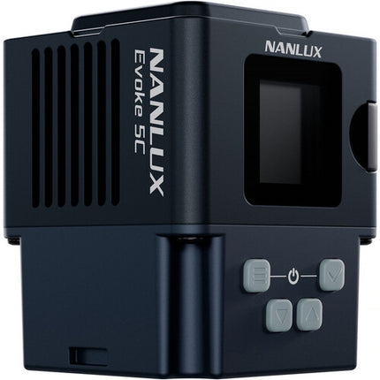 Nanlux Evoke 5C Foco LED RGB Kit con Fresnel y Batería 496 Lux