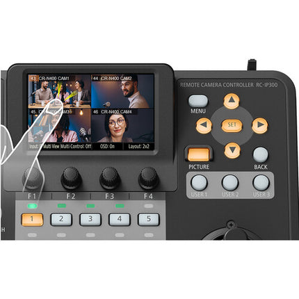 Canon RC-IP300 Controlador de Cámara PTZ con Pantalla Táctil 3.5" y 100 Presets