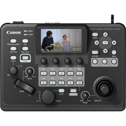 Canon RC-IP300 Controlador de Cámara PTZ con Pantalla Táctil 3.5" y 100 Presets