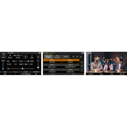 Canon RC-IP300 Controlador de Cámara PTZ con Pantalla Táctil 3.5" y 100 Presets