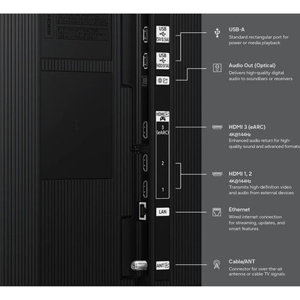 Samsung M90H TV Mini-LED Smart 100" 4K HDR 144 Hz 3 HDMI