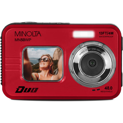 Minolta MN50WP Cámara Digital Sumergible 48MP 5K Video 32GB