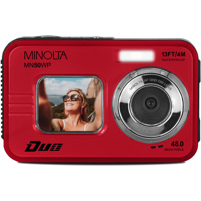 Minolta MN50WP Cámara Digital Sumergible 48MP 5K Video 32GB