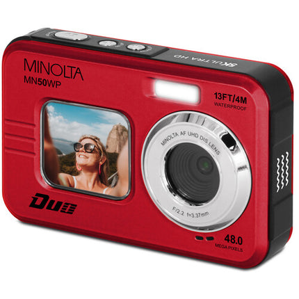 Minolta MN50WP Cámara Digital Sumergible 48MP 5K Video 32GB
