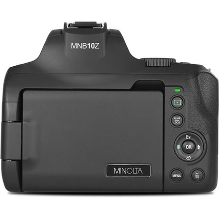 Minolta MNB10Z Cámara Digital Negra 64MP Zoom 10x 32GB Incluida
