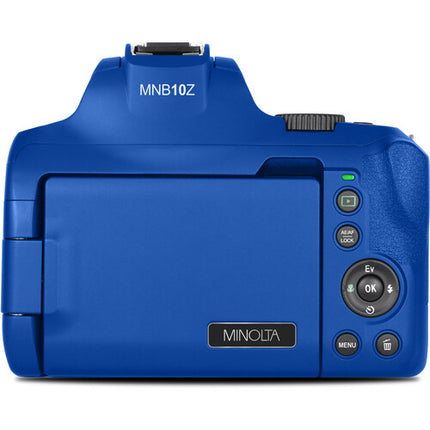 Minolta MNB10Z Cámara Digital Azul 64MP Zoom 10x 32GB