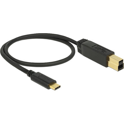 Pegasus Astro Cable USB 3.1 Gen 2 USB C A USB B 1.6 Pies Cable Rendimiento