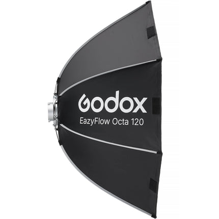 Godox EazyFlow Octa 120 Softbox Plegable 120 cm con Difusores y Bowens