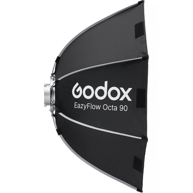 Godox EazyFlow Octa 90 Softbox Plegable 90 cm Profundidad 41 cm con Anillo Bowens y Difusores