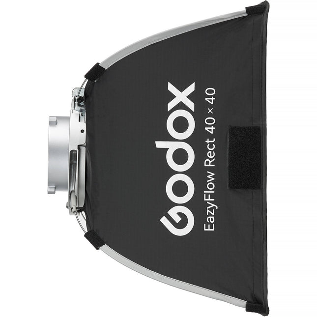 Godox EazyFlow Rectangular Softbox 40x40 cm Plegable con Difusores y Anillo Bowens