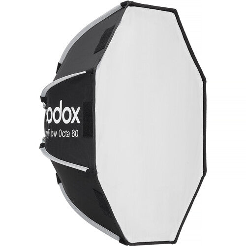 Godox EazyFlow Octa 60 Softbox Plegable 60 cm Profundidad 25 cm con Mount Bowens y Difusores