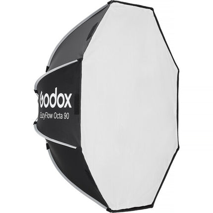 Godox EazyFlow Octa 90 Softbox Plegable 90 cm Profundidad 41 cm con Anillo Bowens y Difusores