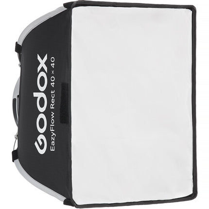Godox EazyFlow Rectangular Softbox 40x40 cm Plegable con Difusores y Anillo Bowens