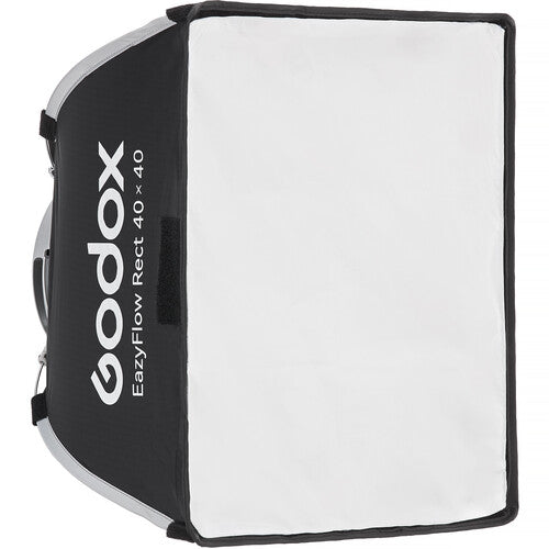 Godox EazyFlow Rectangular Softbox 40x40 cm Plegable con Difusores y Anillo Bowens