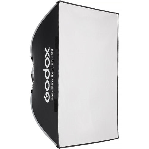 Godox EazyFlow Rect 90 x 90 Softbox Plegable 90 x 90 cm Profundidad 40 cm Bowens