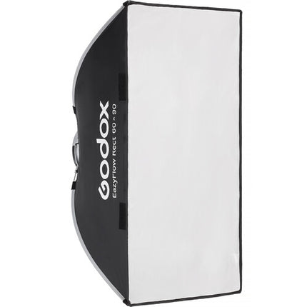 Godox EazyFlow Rectangular Softbox Plegable 60 x 90 cm con Difusores y Anillo Bowens