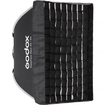 Godox EazyFlow Rect Softbox plegable 45x60cm con difusores y rejilla