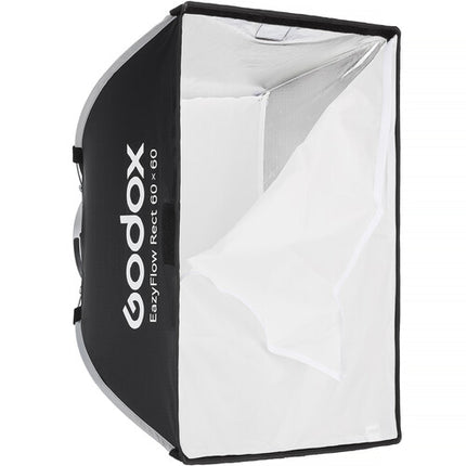 Godox EazyFlow Rect 60x60 Softbox Plegable 60x60cm con Difusores y Bolsa de Transporte