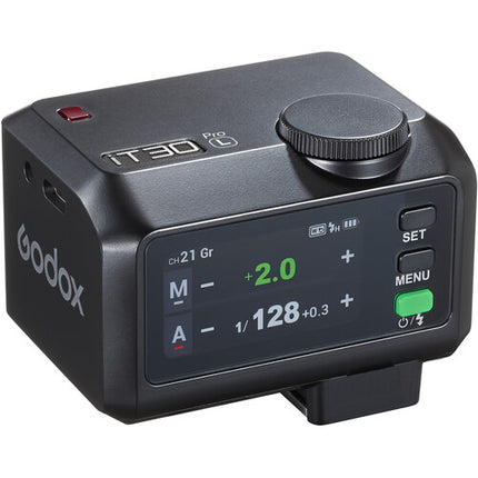 Godox iT30Pro L TTL Mini Flash para Leica con batería USB-C y bolsa de almacenamiento