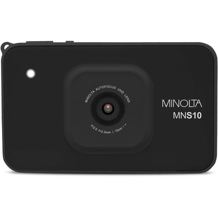 Minolta MNS10 Cámara Digital Negra 48MP 4K Video 32GB microSD