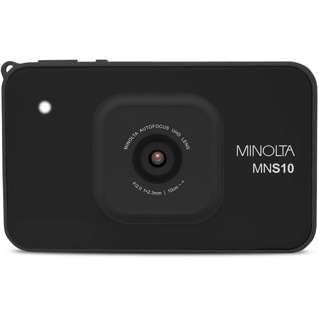 Minolta MNS10 Cámara Digital Negra 48MP 4K Video 32GB microSD