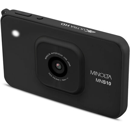 Minolta MNS10 Cámara Digital Negra 48MP 4K Video 32GB microSD