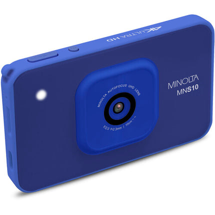 Minolta MNS10 Cámara Digital Azul 48MP 4K Video con microSD 32GB