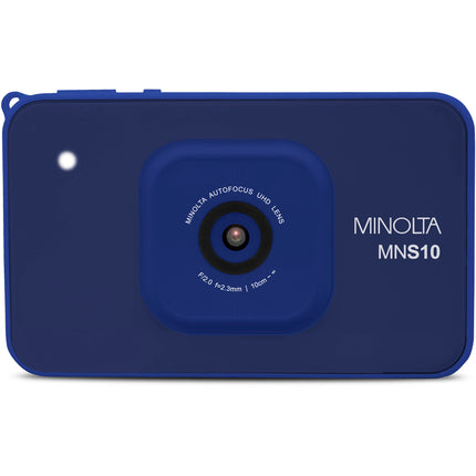 Minolta MNS10 Cámara Digital Azul 48MP 4K Video con microSD 32GB