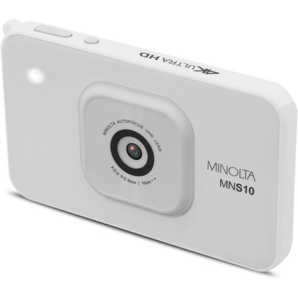 Minolta MNS10 Cámara Digital Blanca 48MP 4K Video 32GB microSD