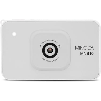 Minolta MNS10 Cámara Digital Blanca 48MP 4K Video 32GB microSD