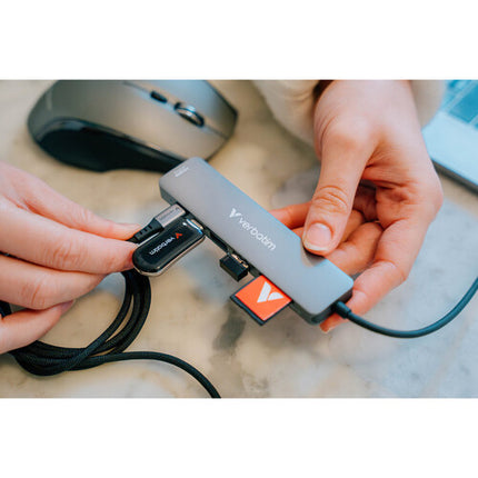Verbatim Cable USB-C 2.0 100W 3.93 Pies Sync y Carga Reforzado
