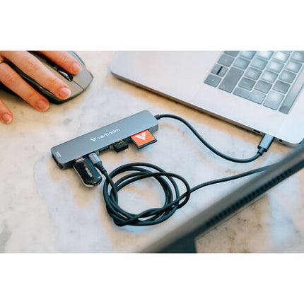 Verbatim Cable USB-C 2.0 100W 3.93 Pies Sync y Carga Reforzado