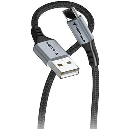 Verbatim Cable USB-A a USB-C 2.0 18W 1.2m Nylon Trenzado