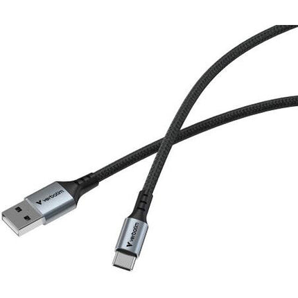 Verbatim Cable USB-A a USB-C 2.0 18W 1.2m Nylon Trenzado