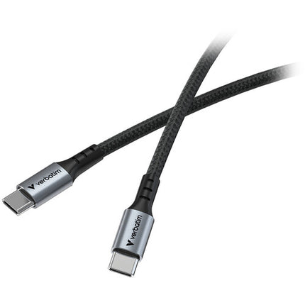 Verbatim Cable USB-C 2.0 60W Para Carga y Sincronización 1.2 m Trenzado