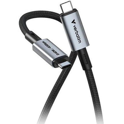 Verbatim Cable USB4 240W 3.93 pies Carga y Sincronización 40 Gb/s