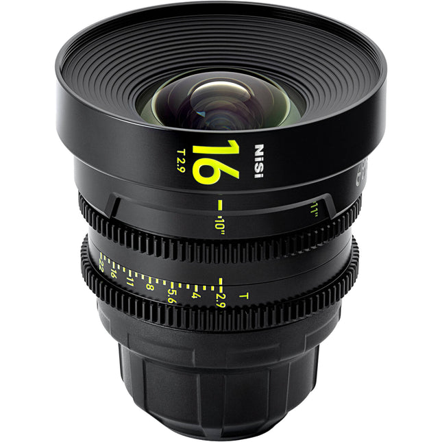 NiSi 65 PRIME 16mm T2.9 Lente Cine Gran Formato 65mm T2.9-T22 ARRI PL