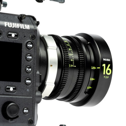 NiSi 65 PRIME 16mm T2.9 Lente Cine Gran Formato 65mm T2.9-T22 ARRI PL