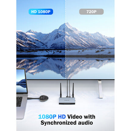 Lemorele G50R20 Sistema de Transmisión HDMI 4K Wireless 164 pies 4K30