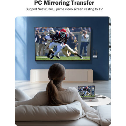 Lemorele G50R20 Sistema de Transmisión HDMI 4K Wireless 164 pies 4K30