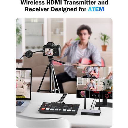 Lemorele G50R20 Sistema de Transmisión HDMI 4K Wireless 164 pies 4K30