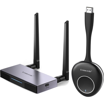 Lemorele G50R20 Sistema de Transmisión HDMI 4K Wireless 164 pies 4K30