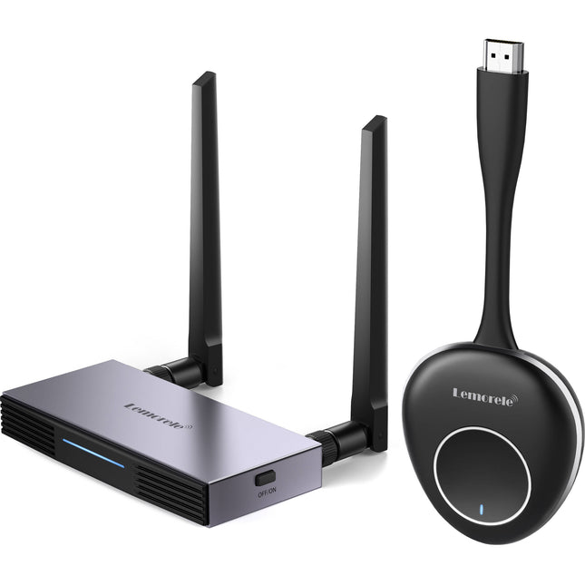 Lemorele G50R20 Sistema de Transmisión HDMI 4K Wireless 164 pies 4K30