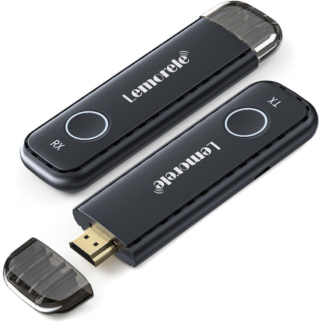 Lemorele G57 Sistema de Transmisión HDMI Inalámbrico 1080p 60fps 50m con Cable USB-C