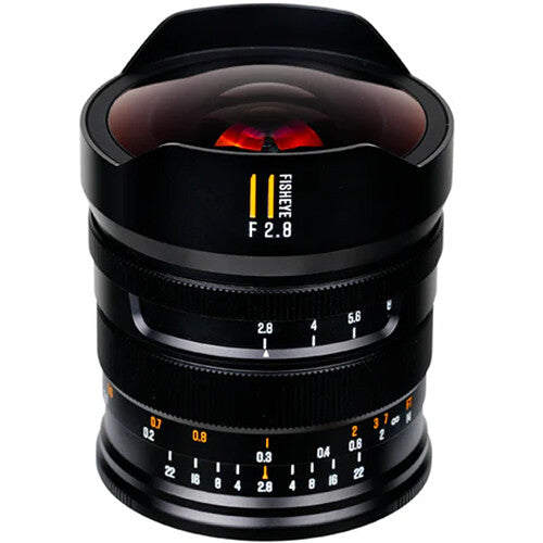 Brightin Star 11mm f/2.8 II objetivo ojo de pez para Sony E negro f/2.8-f/16 enfoque manual distancia mínima 6.7"