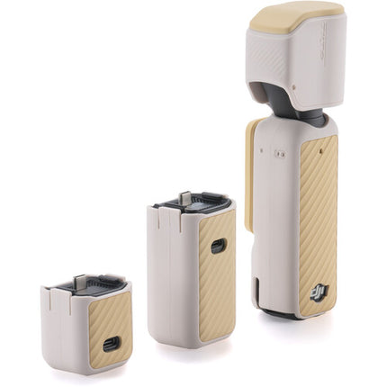 Tilta Funda Silicona Protección Power Kit para DJI Osmo Pocket 4 Beige Arena Kit 5 piezas Antirrayas Agarre Antideslizante